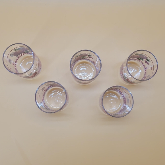 Pfaltzgraff The Delicious Collection Glassware Set of 5, 8 oz Juice Glasses - Picture 4 of 4